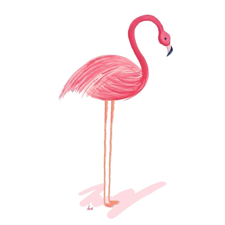 Picture of FLAMINGO WALK I