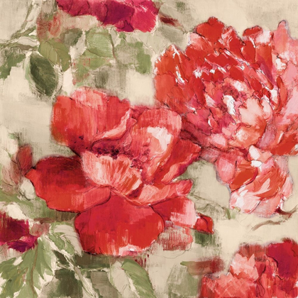 Picture of RED MODERN PEONIES II
