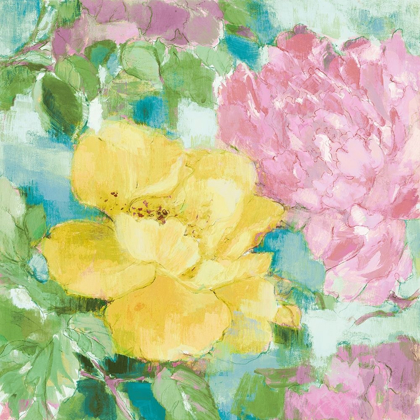 Picture of MODERN YELLOW PEONIES II