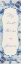 Picture of BLUE QUADREFOIL WITH WORDS II