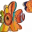 Picture of COLLAGE FLOWERS I