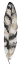 Picture of BLACK AND GOLD FEATHER