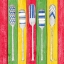 Picture of OARS ON TROPICAL BOARD II