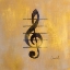 Picture of TREBLE CLEF BORDER