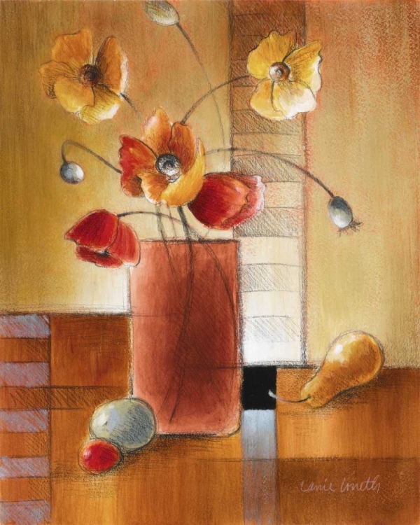 Picture of AFTERNOON POPPY STILL LIFE I