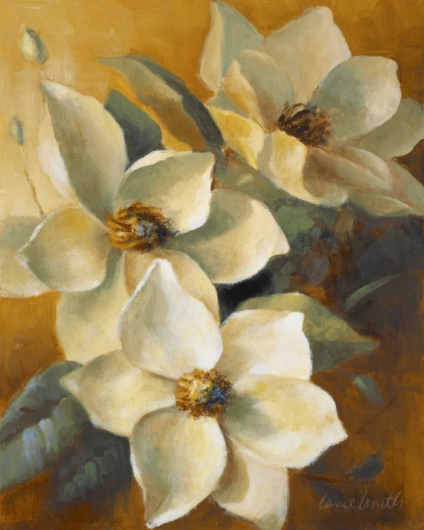 Picture of MAGNOLIAS AGLOW AT SUNSET II