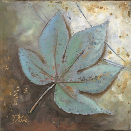 Picture of TURQUOISE LEAF II