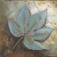 Picture of TURQUOISE LEAF II