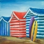 Picture of SUMMER BEACH CABANA I