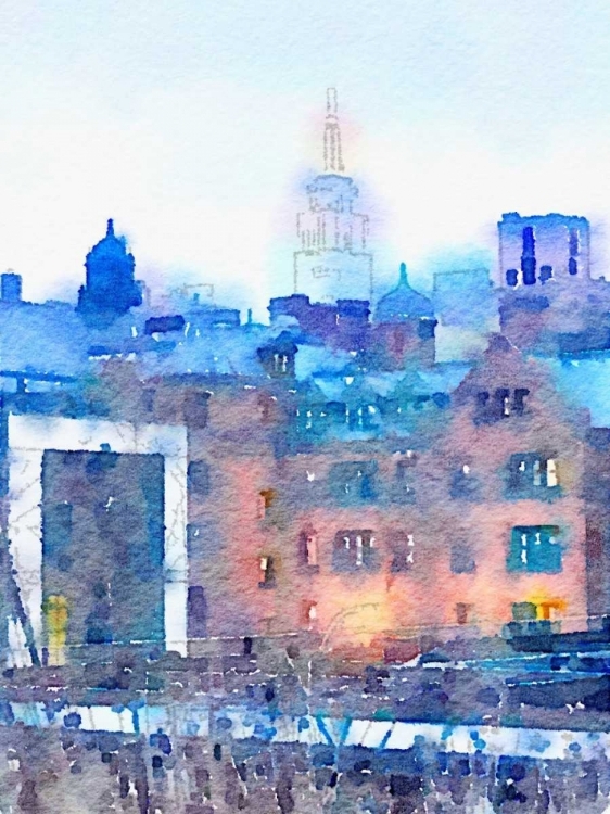 Picture of WATERCOLOR NEW YORK