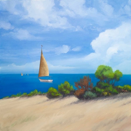 Picture of SAILBOAT ON COAST I