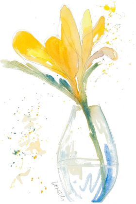 Picture of FLOWERS IN CLEAR VASE I