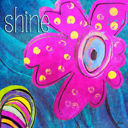Picture of BRIGHT COLLAGE FLOWERS II