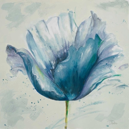 Picture of FLOWER IN BLUE I