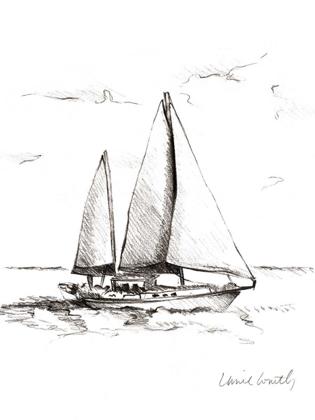 Picture of COASTAL BOAT SKETCH II