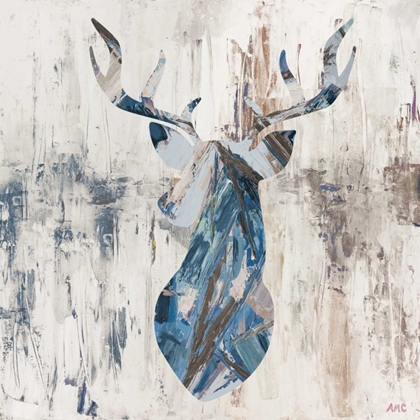 Picture of BLUE RHIZOME DEER BUST