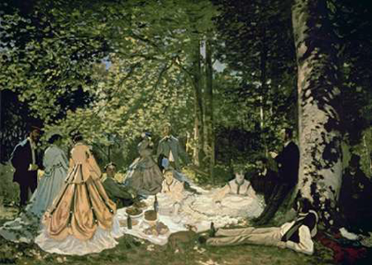 Picture of LUNCHEON ON THE GRASS, 1865-66