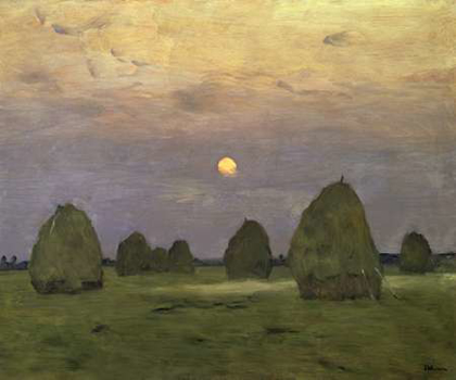 Picture of HAYSTACKS TWILIGHT, 1899