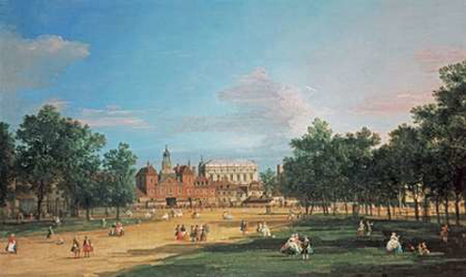 Picture of LONDON: THE OLD HORSE GUARDS AND THE BANQUETING HALL