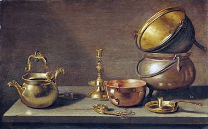 Picture of A STILL LIFE OF KITCHENWARE