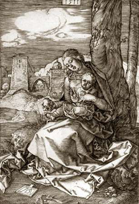 Picture of THE VIRGIN AND CHILD WITH THE PEAR