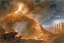 Picture of THE ERUPTION OF VESUVIUS, 1768