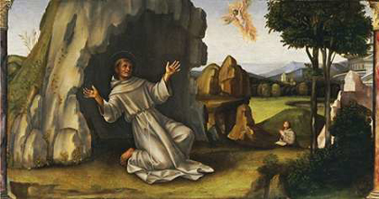 Picture of SAINT FRANCIS RECEIVING THE STIGMATA