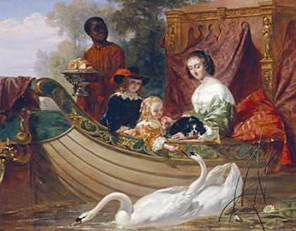 Picture of THE CHILDREN OF KING CHARLES I