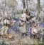 Picture of GATHERING BLUEBELLS