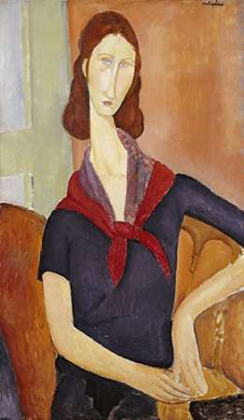 Picture of JEANNE HEBUTERNE (WITH A SCARF)
