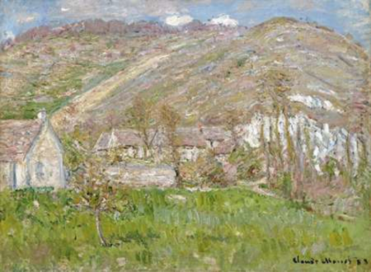 Picture of THE HAMLET OF FALAISE, NEAR GIVERNY, 1883