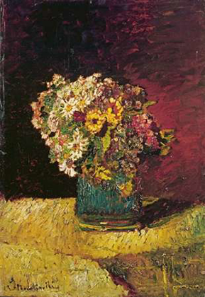 Picture of A VASE OF FLOWERS