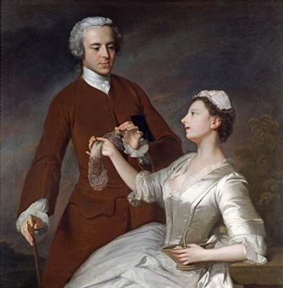 Picture of PORTRAIT OF SIR EDWARD AND LADY TURNER