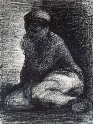 Picture of A YOUNG MAN CROUCHING