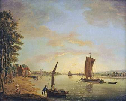 Picture of SHIPPING ON THE RIVER THAMES