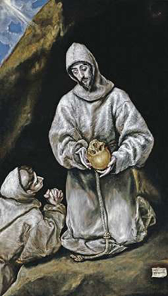 Picture of SAINT FRANCIS AND BROTHER LEO IN MEDITATION