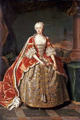 Picture of PORTRAIT OF AUGUSTA, PRINCESS OF WALES