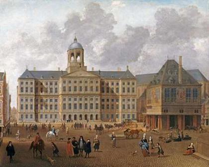 Picture of THE TOWN HALL ON THE DAM, AMSTERDAM
