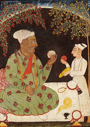 Picture of PORTRAIT OF RAJA DHIRAJ PAL OF BASHOLI