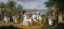 Picture of NATIVES DANCING IN THE ISLAND OF DOMINICA