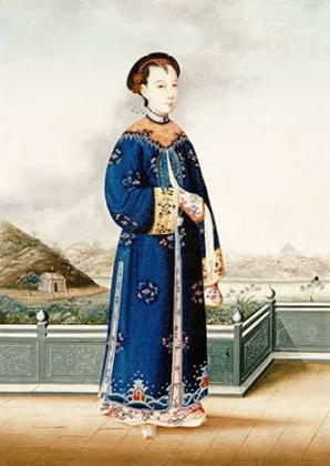 Picture of AN ELEGANTLY DRESSED CHINESE HONG MERCHANTS WIFE