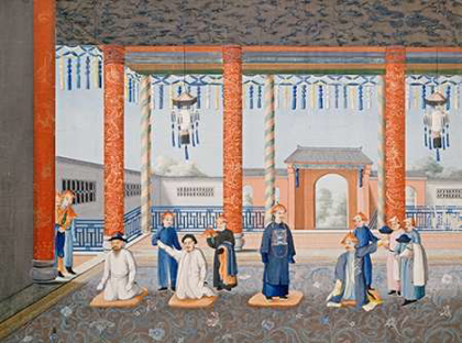 Picture of SCENES FROM IMPERIAL COURT LIFE. 19TH CENTURY