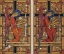 Picture of TWO ANGELS: A DESIGN FOR STAINED GLASS