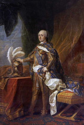 Picture of PORTRAIT OF KING LOUIS XV OF FRANCE AND NAVARRE