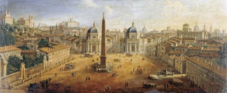 Picture of PIAZZA DEL POPOLO, ROME