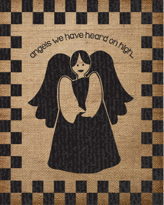 Picture of BURLAP CHRISTMAS ANGEL