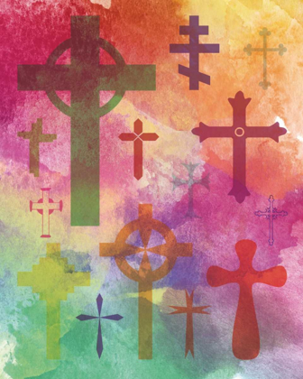 Picture of WATERCOLOR CROSS 1