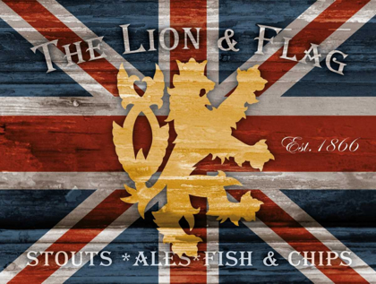 Picture of LION AND FLAG