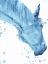 Picture of BLUE LACEY THICK SPLATTER