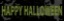 Picture of HAPPY HALLOWEEN GREEN
